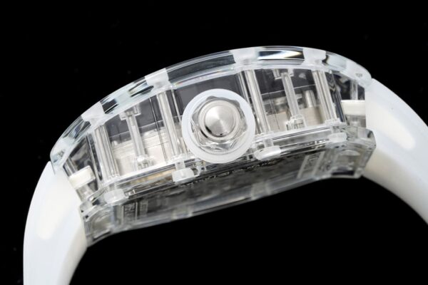 ĐỒNG HỒ NAM RICHARD MILLE RM56-01 REPLICA 11 VỎ TRONG SUỐT LỘ CỢ 44MM