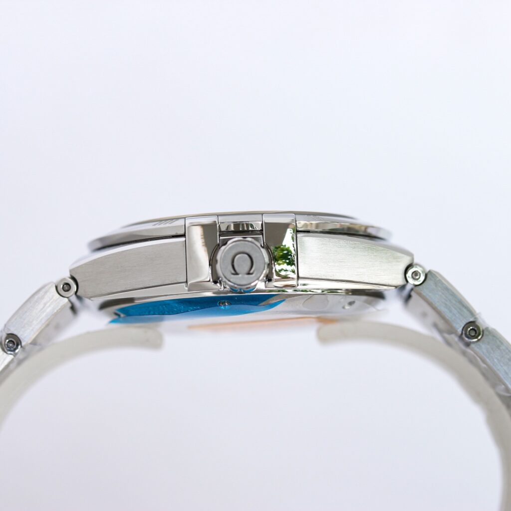 ĐỒNG HỒ UNISEX OMEGA CONSTELLATION FAKE CAO CẤP NHÀ MÁY OR MẶT ĐEN 39MM