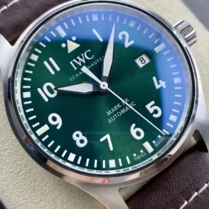 ĐỒNG HỒ IWC PILOT’S IW328205 FAKE CAO CẤP NHÀ MÁY M+ FACTORY MẶT XANH 40MM