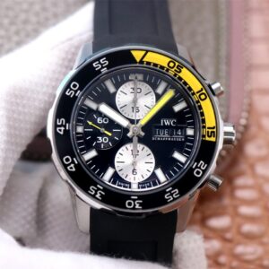 ĐỒNG HỒ IWC AQUATIMER IW376709 FAKE CAO CẤP NHÀ MÁY IWS DÂY ĐEN 44MM