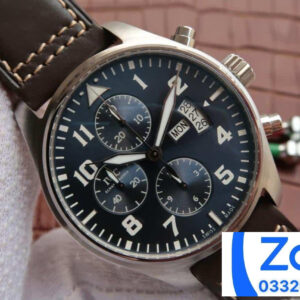 ĐỒNG HỒ IWC PILOT’S IW377706 CHRONOGRAPH FAKE CAO CẤP NHÀ MÁY ZF 43MM