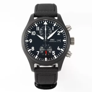 ĐỒNG HỒ IWC PILOT’S IW389001 REPLICA CAO CẤP NHÀ MÁY APS MÀU ĐEN 44MM