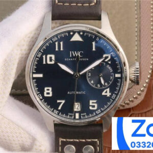 ĐỒNG HỒ IWC PILOT’S IW50090 FAKE 11 NHÀ MÁY ZF DÂY DA MẶT XANH 46MM