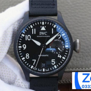 ĐỒNG HỒ IWC PILOT’S IW502001 SUPER FAKE NHÀ MÁY YJL DÂY CAO SU 46MM