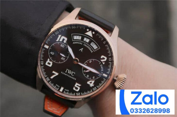 ĐỒNG HỒ IWC PILOT’S IW502706 FAKE 1:1 NHÀ MÁY YL MẶT SỐ NÂU 46MM