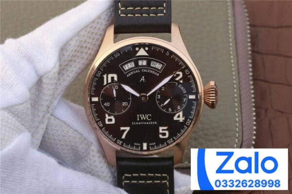 ĐỒNG HỒ IWC PILOT’S IW502706 FAKE 1:1 NHÀ MÁY YL MẶT SỐ NÂU 46MM