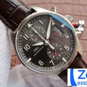 ĐỒNG HỒ IWC PILOT’S w387802 FAKE 1:1 NHÀ MÁY ZF FACTORY MÀU NÂU 43MM