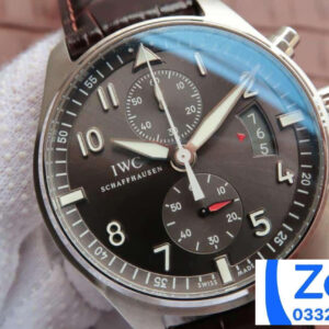 ĐỒNG HỒ IWC PILOT’S w387802 FAKE 1:1 NHÀ MÁY ZF FACTORY MÀU NÂU 43MM