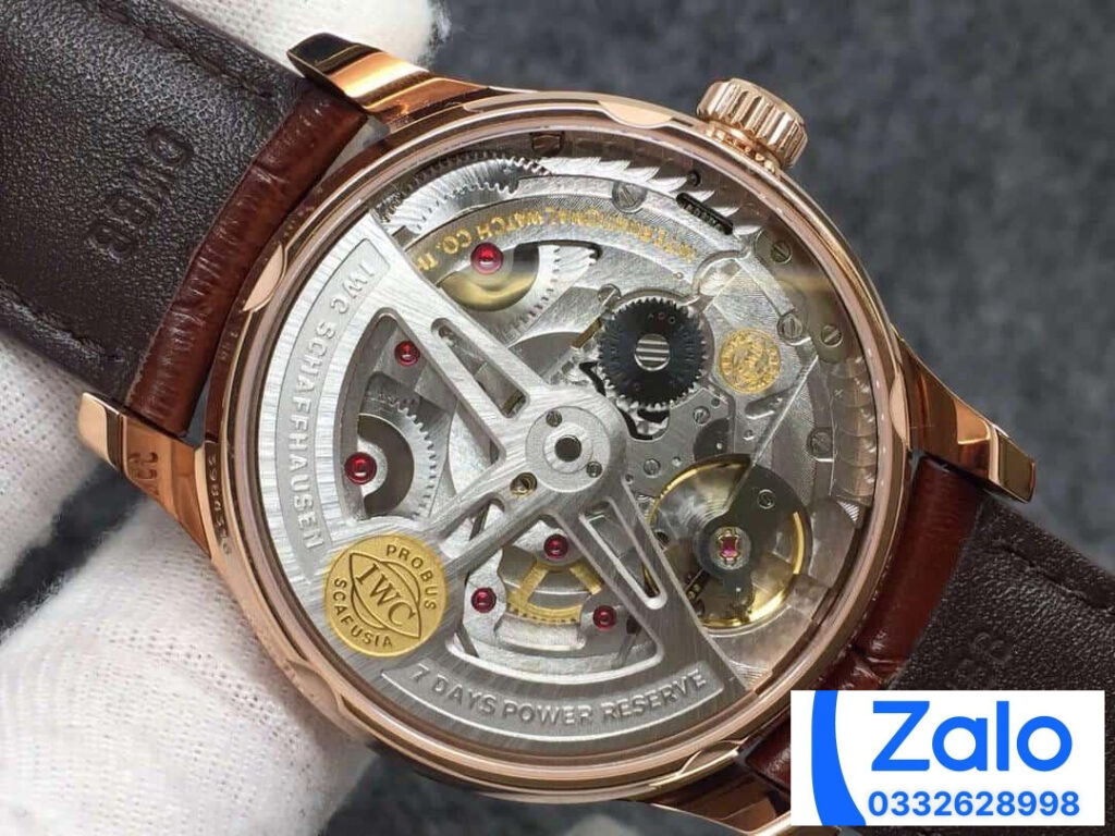 ĐỒNG HỒ IWC PORTUGIESER IW500125 SUPER FAKE NHÀ MÁY ZF VÀNG GOLD 42MM