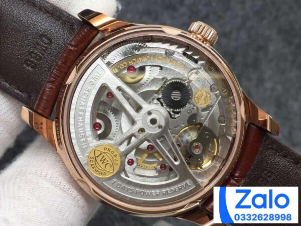 ĐỒNG HỒ IWC PORTUGIESER IW500125 SUPER FAKE NHÀ MÁY ZF VÀNG GOLD 42MM