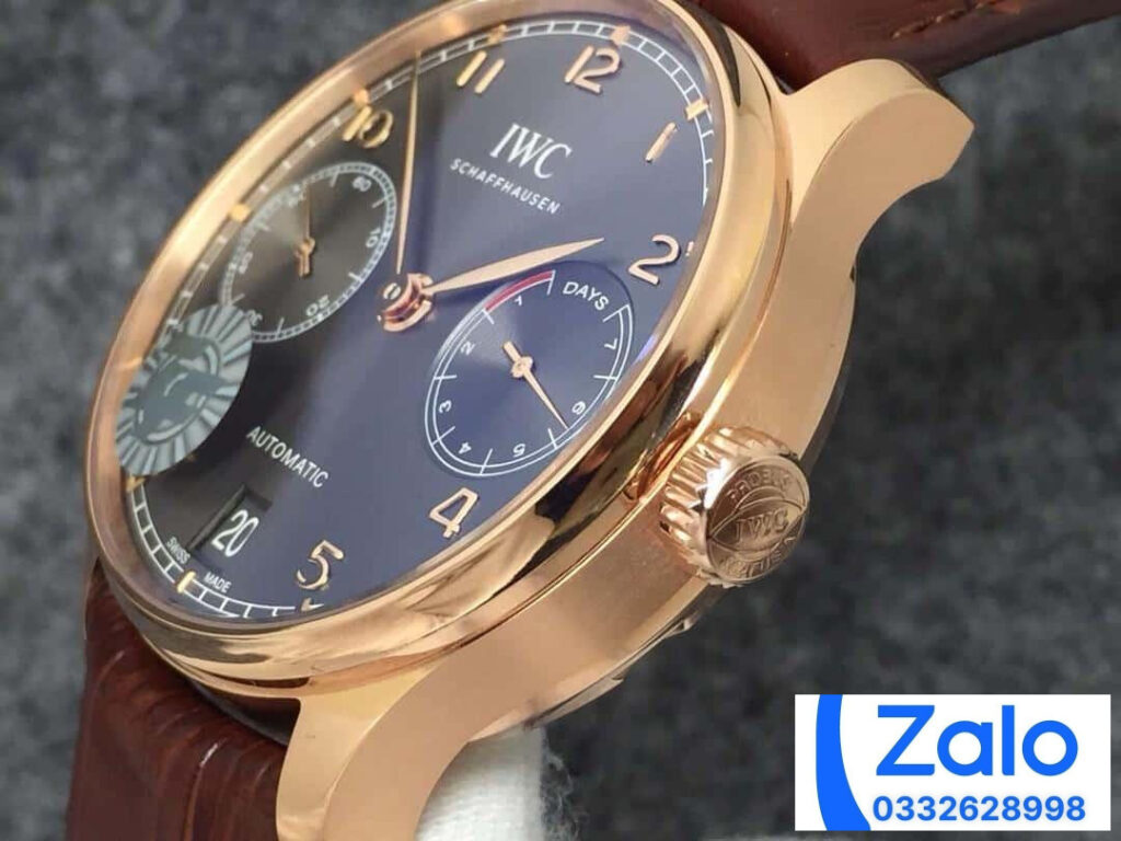 ĐỒNG HỒ IWC PORTUGIESER IW500125 SUPER FAKE NHÀ MÁY ZF VÀNG GOLD 42MM