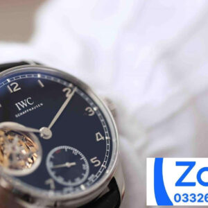 ĐỒNG HỒ IWC PORTUGUESE REPLICA CAO CẤP NHÀ MÁY AZ FACTORY MÀU XANH 42MM