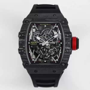 ĐỒNG HỒ RICHARD MILLE RM35-02 REPLICA 11 CARBON BLACK WIRE BBR FACTORY 44MM (1)