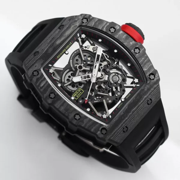 ĐỒNG HỒ RICHARD MILLE RM35-02 REPLICA 11 CARBON BLACK WIRE BBR FACTORY 44MM (1)