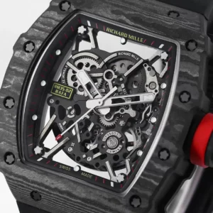 ĐỒNG HỒ RICHARD MILLE RM35-02 REPLICA 11 CARBON BLACK WIRE BBR FACTORY 44MM (1)