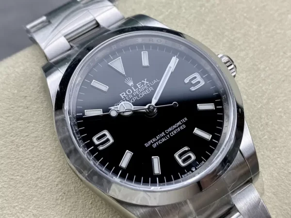 ĐỒNG HỒ ROLEX EXPLORER 124270 MẶT SỐ ĐEN REPLICA 11 CLEAN FACTORY 36MM (1)