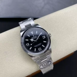 ĐỒNG HỒ ROLEX EXPLORER 124270 MẶT SỐ ĐEN REPLICA 11 CLEAN FACTORY 36MM (1)