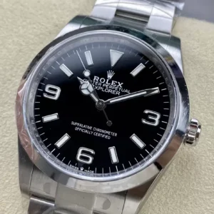 ĐỒNG HỒ ROLEX EXPLORER 124270 MẶT SỐ ĐEN REPLICA 11 CLEAN FACTORY 36MM (1)