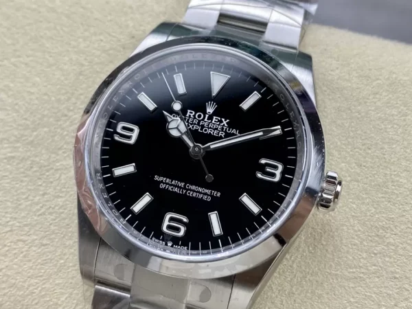 ĐỒNG HỒ ROLEX EXPLORER 124270 MẶT SỐ ĐEN REPLICA 11 CLEAN FACTORY 36MM (1)