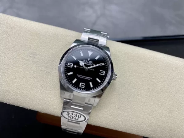 ĐỒNG HỒ ROLEX EXPLORER 124270 MẶT SỐ ĐEN REPLICA 11 CLEAN FACTORY 36MM (1)