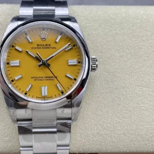 ĐỒNG HỒ ROLEX OYSTER PERPETUAL 126000 REPLICA 11 SỐ DẠ QUANG VS FACTORY 36MM (1)