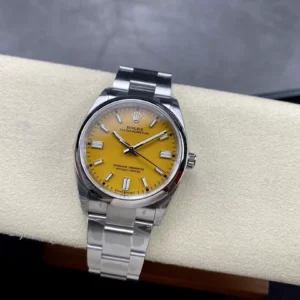 ĐỒNG HỒ ROLEX OYSTER PERPETUAL 126000 REPLICA 11 SỐ DẠ QUANG VS FACTORY 36MM (1)