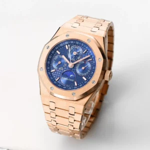 ĐỒNG HỒ AUDEMARS PIGUET ROYAL OAK 26574ST ROSE GOLD REPLICA 11 DÂY KIM LOẠI BBR FACTORY 41MM (2)