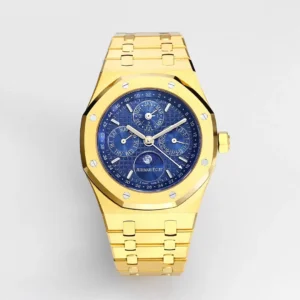 ĐỒNG HỒ AUDEMARS PIGUET ROYAL OAK CHORONOGRAPH 26574ST VÀNG GOLD REP 11 BBR FACTORY 41MM (1)