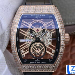 ĐỒNG HỒ FRANCK MULLER SKELETON ROSE GOLD FAKE 11 NAM MÁY LỘ CƠ 39 (2)