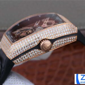 ĐỒNG HỒ FRANCK MULLER SKELETON ROSE GOLD FAKE 11 NAM MÁY LỘ CƠ 39 (2)