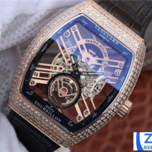 ĐỒNG HỒ FRANCK MULLER SKELETON ROSE GOLD FAKE 11 NAM MÁY LỘ CƠ 39 (2)