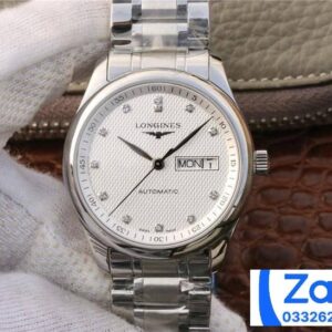 ĐỒNG HỒ LONGINES MASTER ANNUAL L2.755.5.77.7 SUPER FAKE 11 NAM MÀU TRẮNG 38 (2)