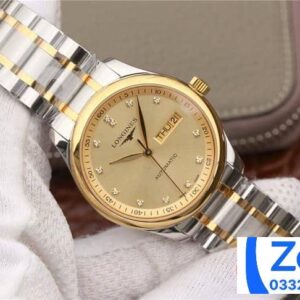 ĐỒNG HỒ LONGINES MASTER ANNUAL L2.910.4.77.6 DEMI GOLD FAKE 11 MÁY THỤY SỸ 38 (2)