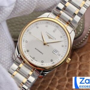 ĐỒNG HỒ LONGINES MASTER COLLECTION DEMI GOLD L2.628.5.77.7 REP 11 NAM MẶT TRẮNG 40MM (2)