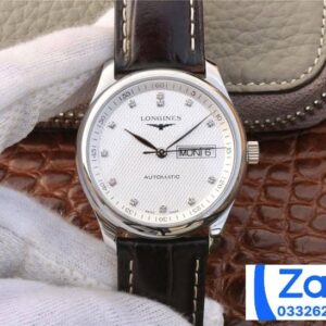 ĐỒNG HỒ LONGINES MASTER COLLECTION L2.910.4.77.6 FAKE 11 NAM DÂY DA 38 (2)