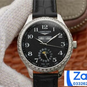 ĐỒNG HỒ LONGINES MASTER L2.503.0.83.3 FAKE 11 NAM CỌC SỐ HỌC TRÒ 42MM (2)