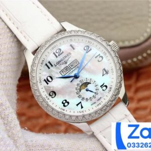 ĐỒNG HỒ LONGINES MASTER L2.503.0.83.3 FAKE 11 NAM MẶT KHẢM TRAI 42MM (2)