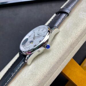 ĐỒNG HỒ LONGINES MASTER MOONPHASE L2.909.4.97.6 FAKE 11 NAM CỌC SỐ LA MÃ 40MM (2)