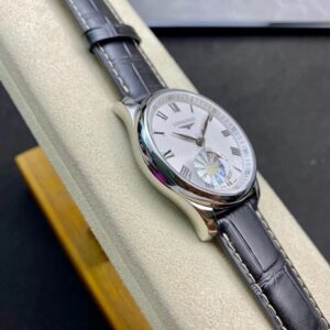 ĐỒNG HỒ LONGINES MASTER MOONPHASE L2.909.4.97.6 FAKE 11 NAM CỌC SỐ LA MÃ 40MM (2)