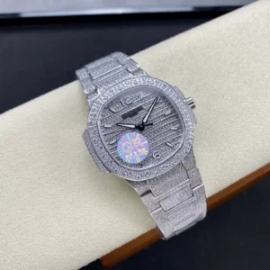 ĐỒNG HỒ PATEK PHILIPPE NAUTILUS 7118G REPLICA 11 NỮ ĐÍNH ĐÁ 35 (2)