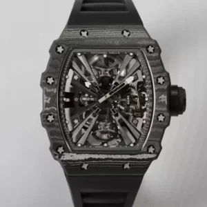 ĐỒNG HỒ RICHARD MILLE RM12-01 TOURBILLON FULL CARBON REP 11 DÂY CAO SU 42MM (2)