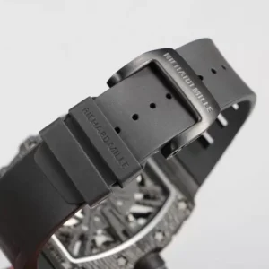 ĐỒNG HỒ RICHARD MILLE RM12-01 TOURBILLON FULL CARBON REP 11 DÂY CAO SU 42MM (2)