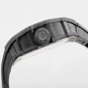 ĐỒNG HỒ RICHARD MILLE RM12-01 TOURBILLON FULL CARBON REP 11 DÂY CAO SU 42MM (2)