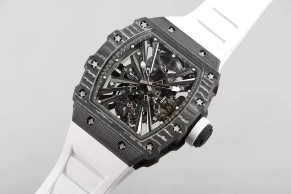 ĐỒNG HỒ RICHARD MILLE RM12-01 TOURBILLON VỎ CARBON REP 11 CAO CẤP 42MM (2)