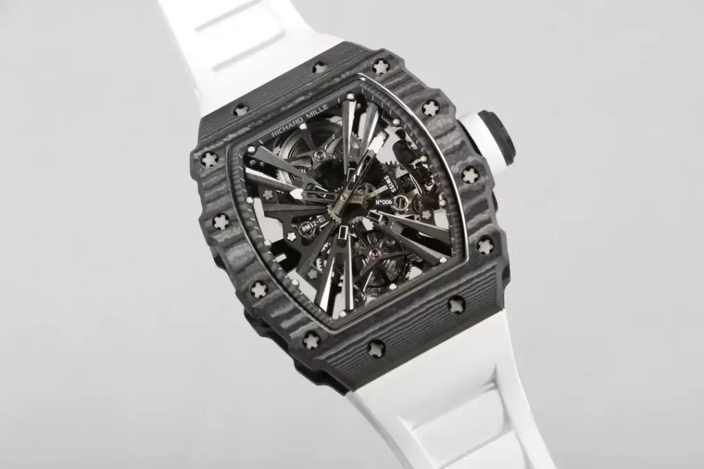 ĐỒNG HỒ RICHARD MILLE RM12-01 TOURBILLON VỎ CARBON REP 11 CAO CẤP 42MM (2)