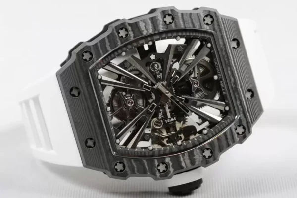 ĐỒNG HỒ RICHARD MILLE RM12-01 TOURBILLON VỎ CARBON REP 11 CAO CẤP 42MM (2)