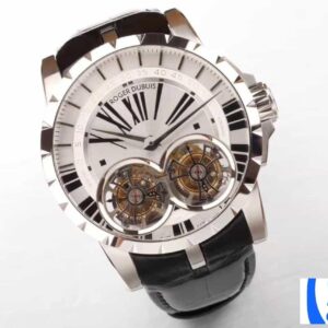 ĐỒNG HỒ ROGER DUBUIS EXCALIBUR TOURBILLON RDDBEX 0250 REP 11 NAM DÂY DA 47MM (2)