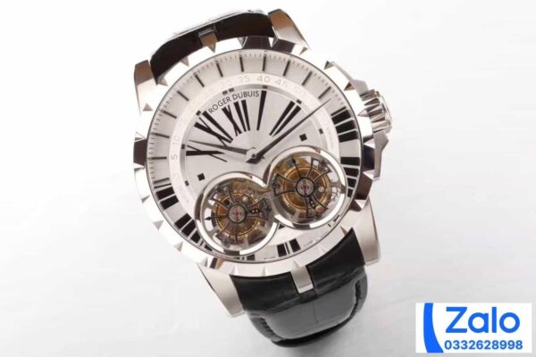 ĐỒNG HỒ ROGER DUBUIS EXCALIBUR TOURBILLON RDDBEX 0250 REP 11 NAM DÂY DA 47MM (2)