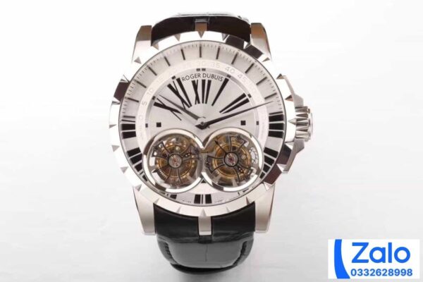 ĐỒNG HỒ ROGER DUBUIS EXCALIBUR TOURBILLON RDDBEX 0250 REP 11 NAM DÂY DA 47MM (2)