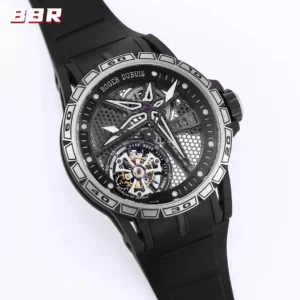 ĐỒNG HỒ ROGER DUBUIS EXCALIBUR TOURBILLON RDDBEX 0815 REP 11 BBR FACTORY 45MM (2)